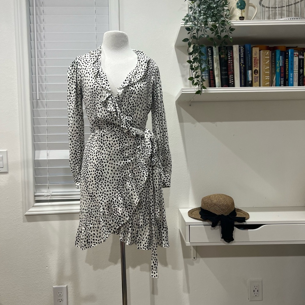 Maje Ruffled dress
